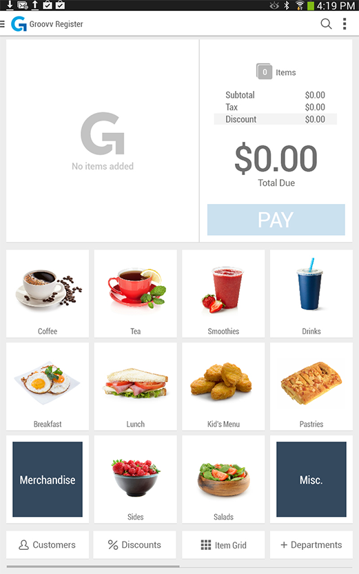 TMS — mobile UI prototype